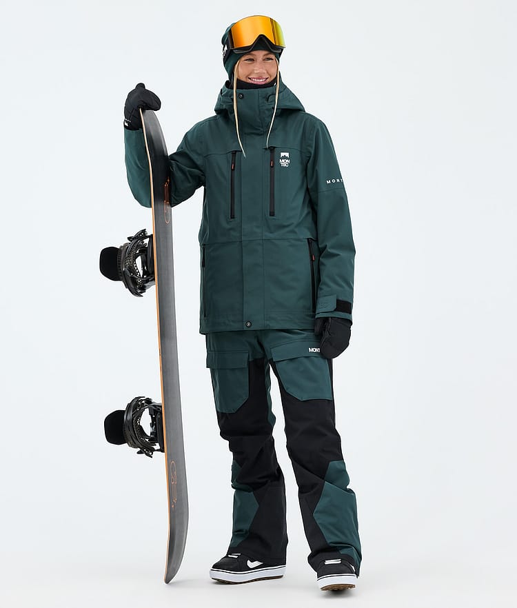 Montec Fawk W Snowboard Jacket Women Dark Atlantic, Image 2 of 9