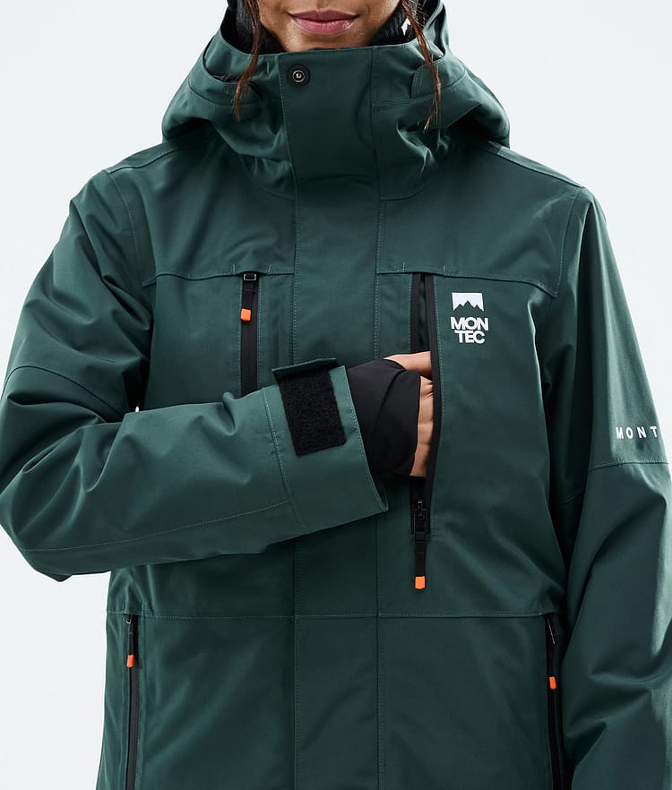 Montec Fawk W Ski Jacket Women Dark Atlantic, Image 9 of 10