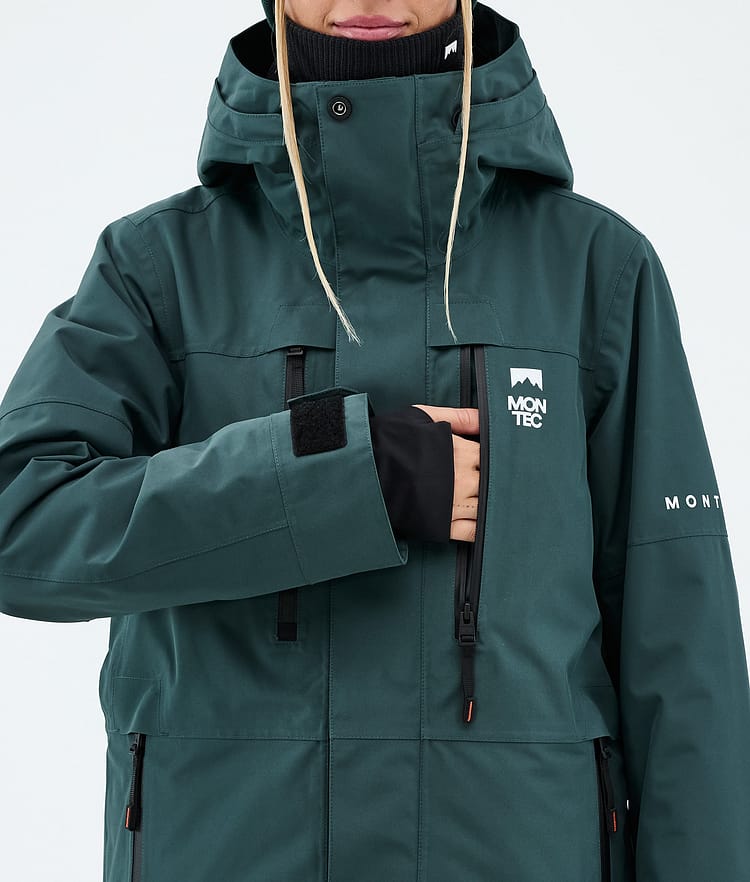 Montec Fawk W Snowboard Jacket Women Dark Atlantic, Image 8 of 9