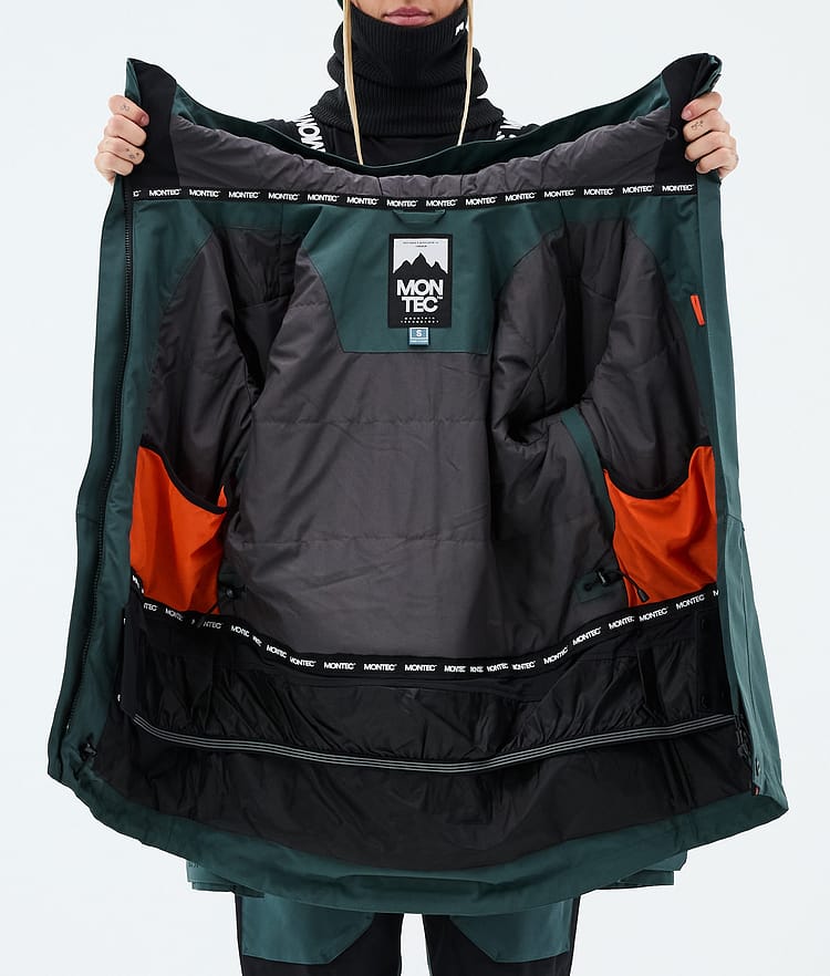 Montec Fawk W Snowboard Jacket Women Dark Atlantic, Image 9 of 9