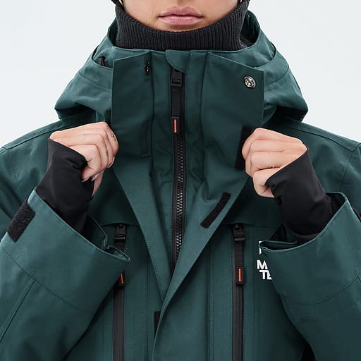 Front Zipper with Double Plackets