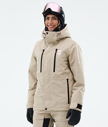 Montec Fawk W Kurtka Snowboardowa Kobiety Sand