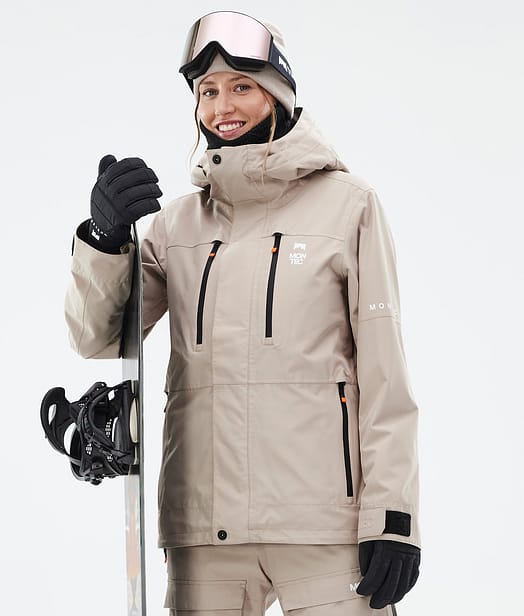 Montec Fawk W Snowboard Jacket Women Sand