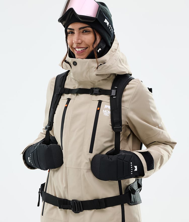 Montec Fawk W Snowboard jas Dames Sand, Afbeelding 2 van 10