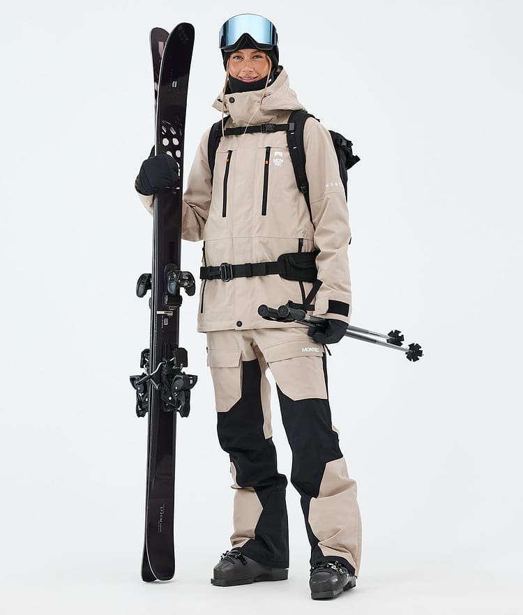 Montec Fawk W Veste de Ski Femme Sand, Image 2 of 9