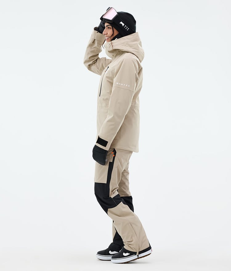Montec Fawk W Snowboard jas Dames Sand, Afbeelding 4 van 10