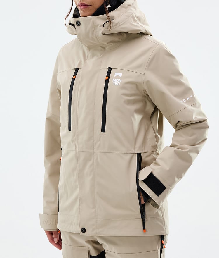 Montec Fawk W Snowboard jas Dames Sand, Afbeelding 8 van 10