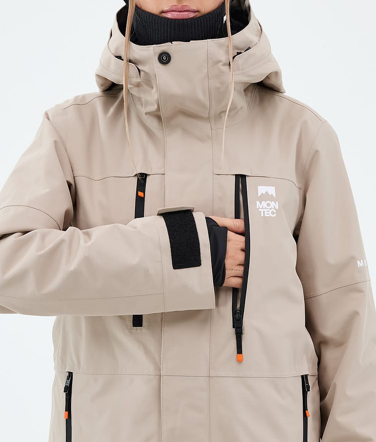 Montec Fawk W Veste de Ski Femme Sand, Image 8 of 9