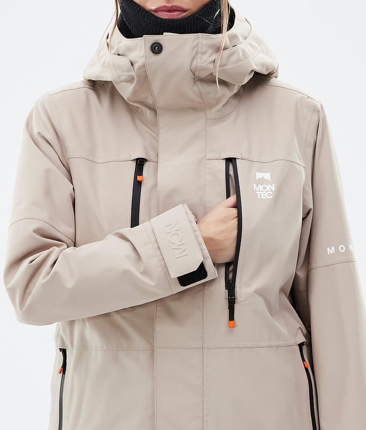 Montec Fawk W Ski Jacket Women Sand, Image 9 of 10