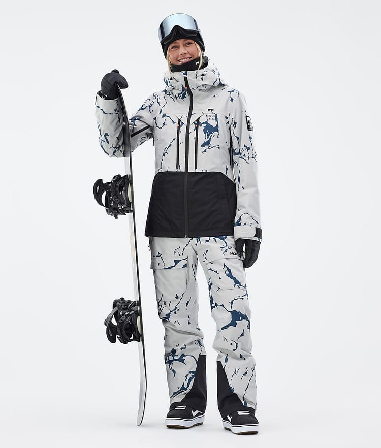 Montec Moss W Snowboard jas Dames Ice/Black, Afbeelding 3 van 10