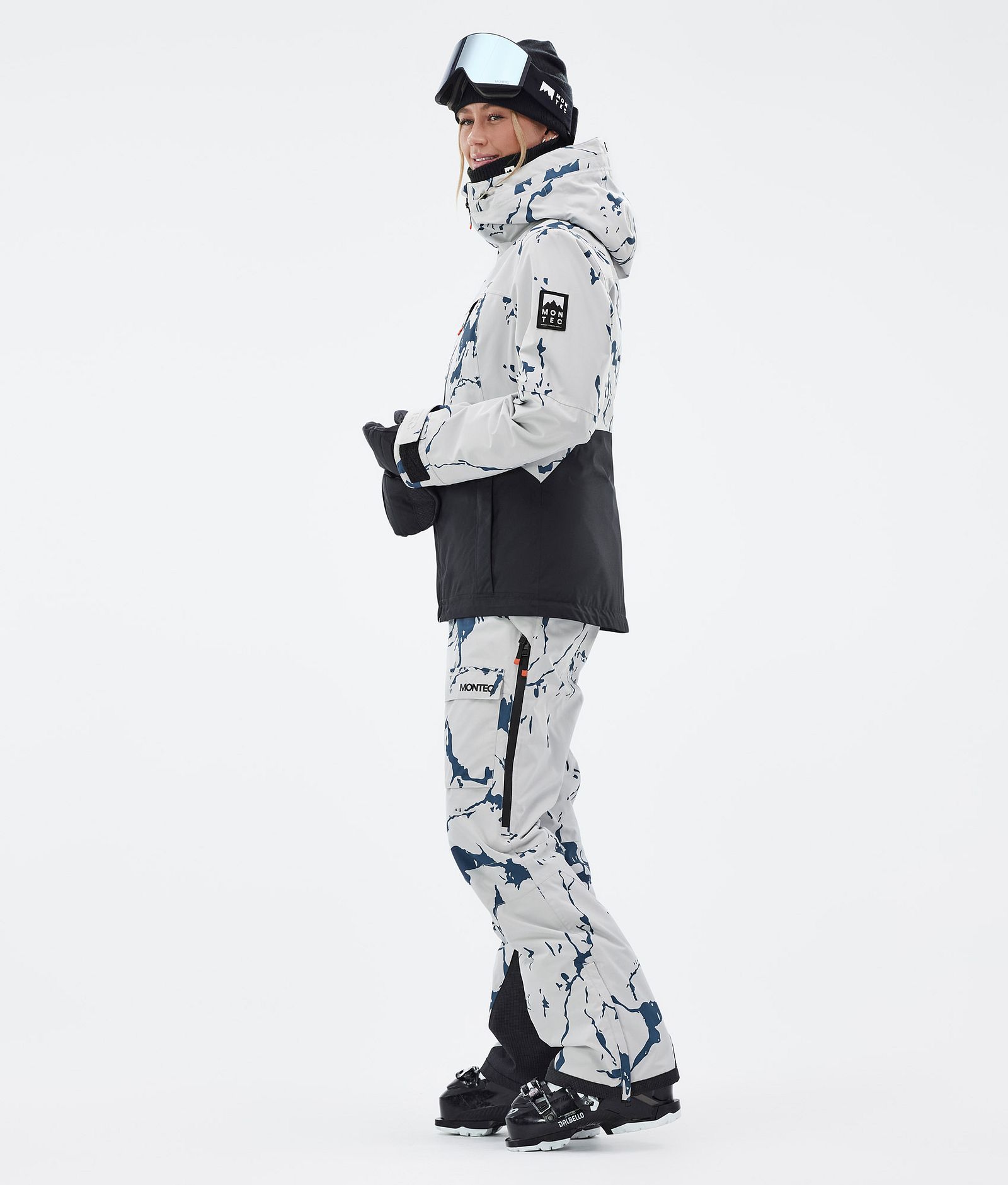 Montec Moss W Veste de Ski Femme Ice/Black, Image 4 sur 10