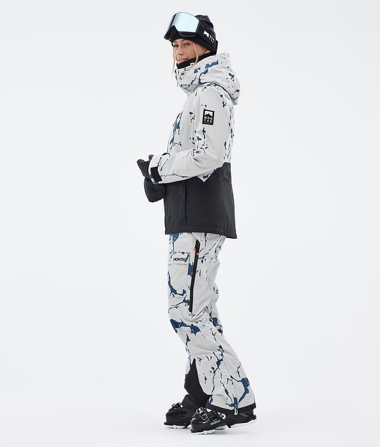 Montec Moss W Ski jas Dames Ice/Black