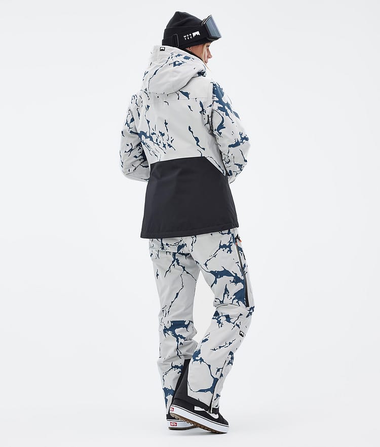 Montec Moss W Snowboard jas Dames Ice/Black, Afbeelding 5 van 10