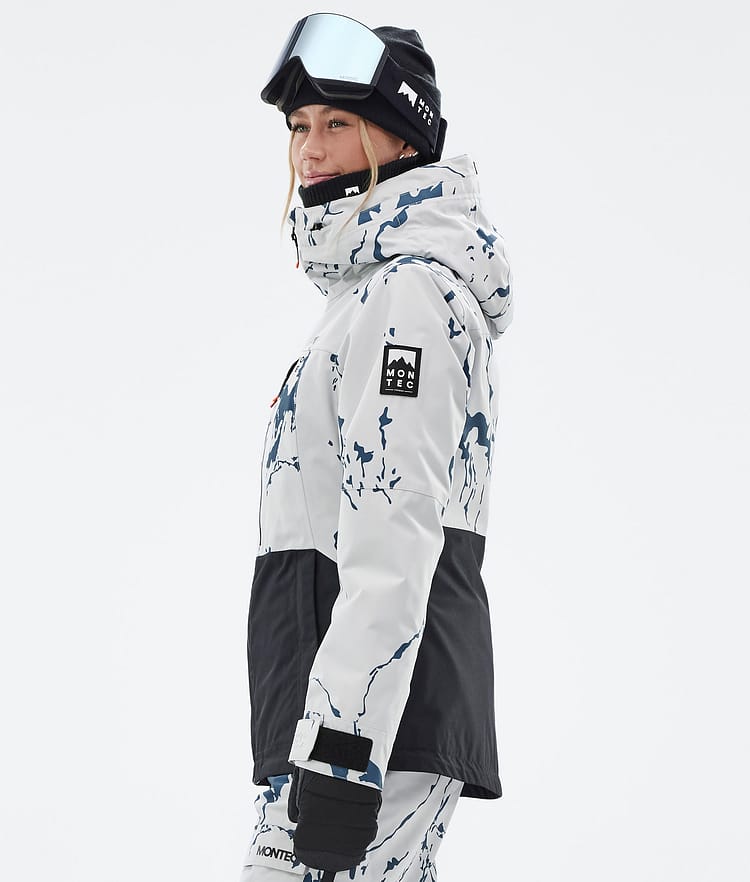 Montec Moss W Veste Snowboard Femme Ice/Black, Image 6 sur 10