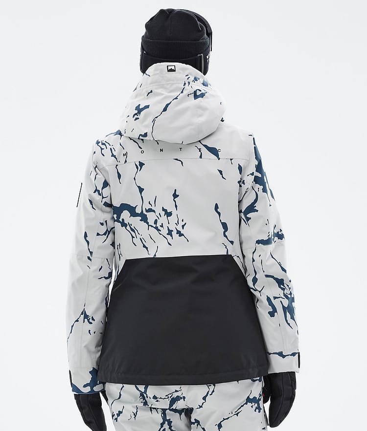 Montec Moss W Snowboard jas Dames Ice/Black, Afbeelding 7 van 10