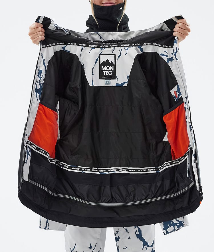 Montec Moss W Snowboard jas Dames Ice/Black, Afbeelding 10 van 10