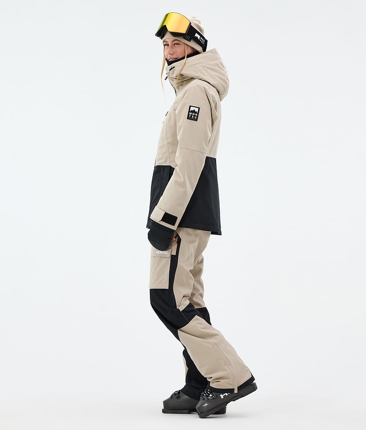 Montec Moss W Ski jas Dames Sand/Black, Afbeelding 4 van 10