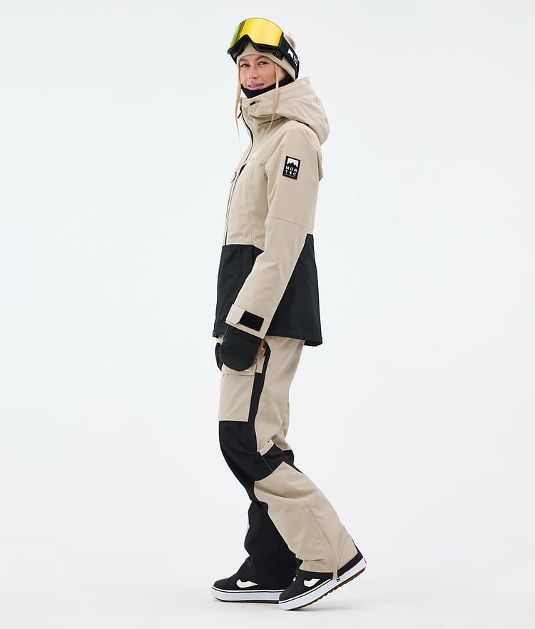 Montec Moss W Snowboard jas Dames Sand/Black, Afbeelding 4 van 10