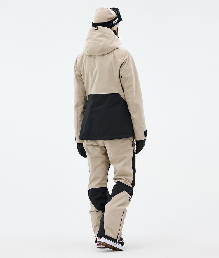 Montec Moss W Snowboard jas Dames Sand/Black, Afbeelding 5 van 10