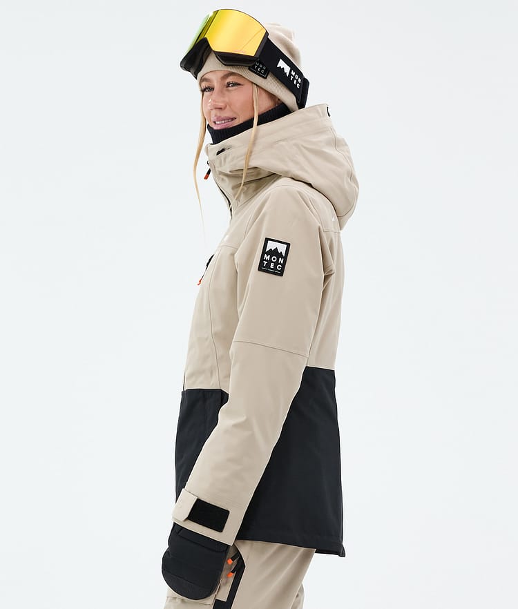 Montec Moss W Snowboard jas Dames Sand/Black, Afbeelding 6 van 10