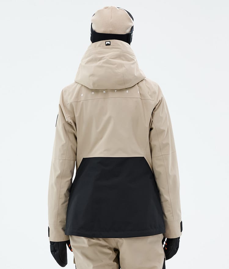 Montec Moss W Snowboard jas Dames Sand/Black, Afbeelding 7 van 10