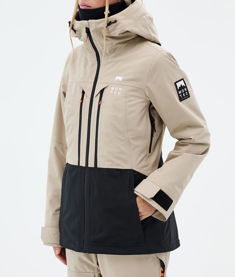 Montec Moss W Snowboard jas Dames Sand/Black, Afbeelding 8 van 10