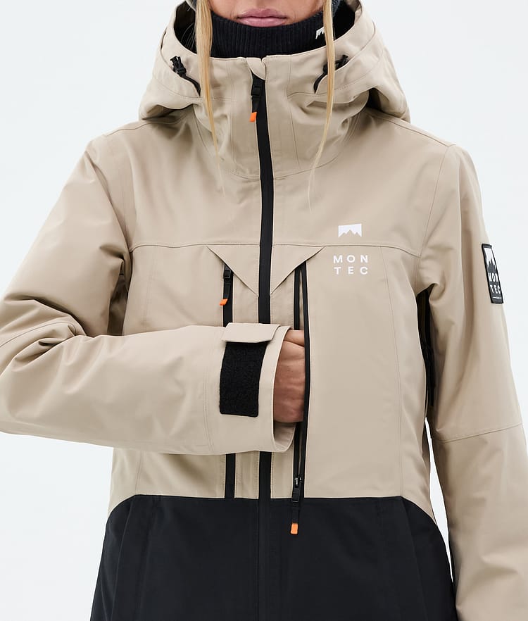 Montec Moss W Snowboard jas Dames Sand/Black, Afbeelding 9 van 10