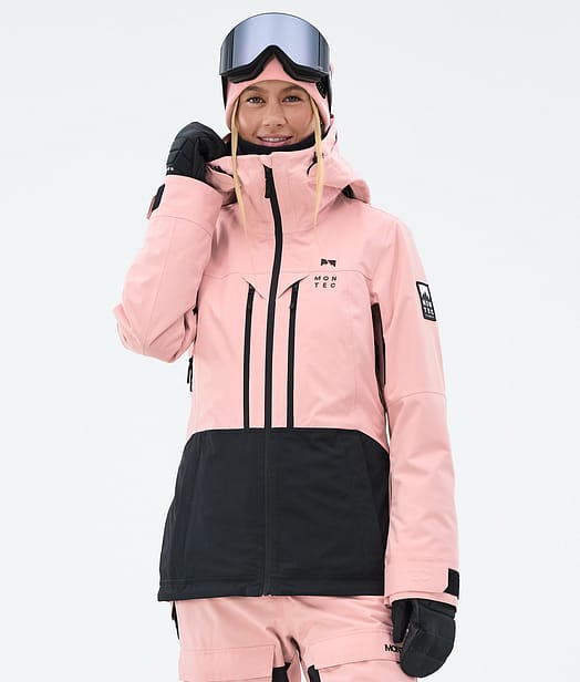 Montec Moss W Ski Jacket Women Soft Pink/Black