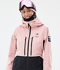 Montec Moss W Ski jas Dames Soft Pink/Black, Afbeelding 2 van 10