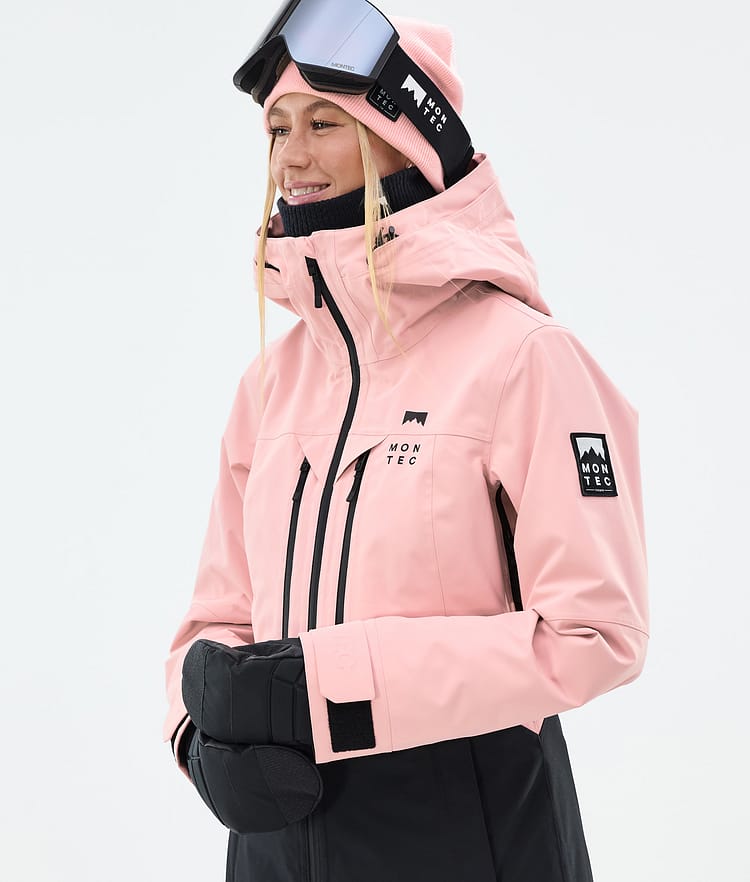 Montec Moss W Snowboard Jacket Women Soft Pink/Black, Image 2 of 10