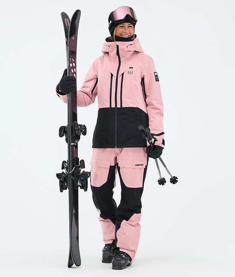 Montec Moss W Veste de Ski Femme Soft Pink/Black, Image 2 of 9