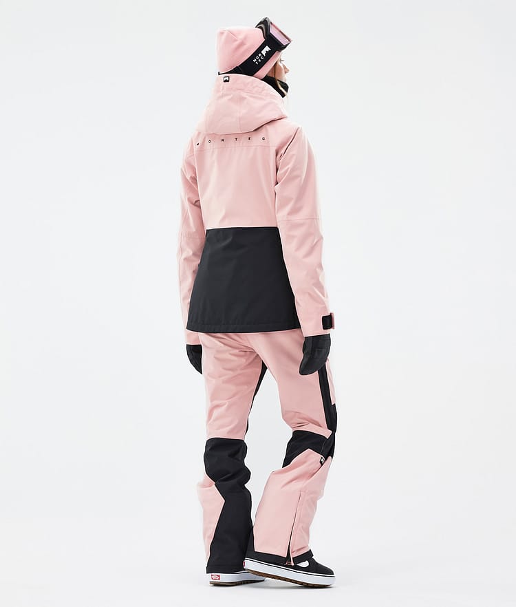 Montec Moss W Snowboardjakke Dame Soft Pink/Black, Billede 5 af 10