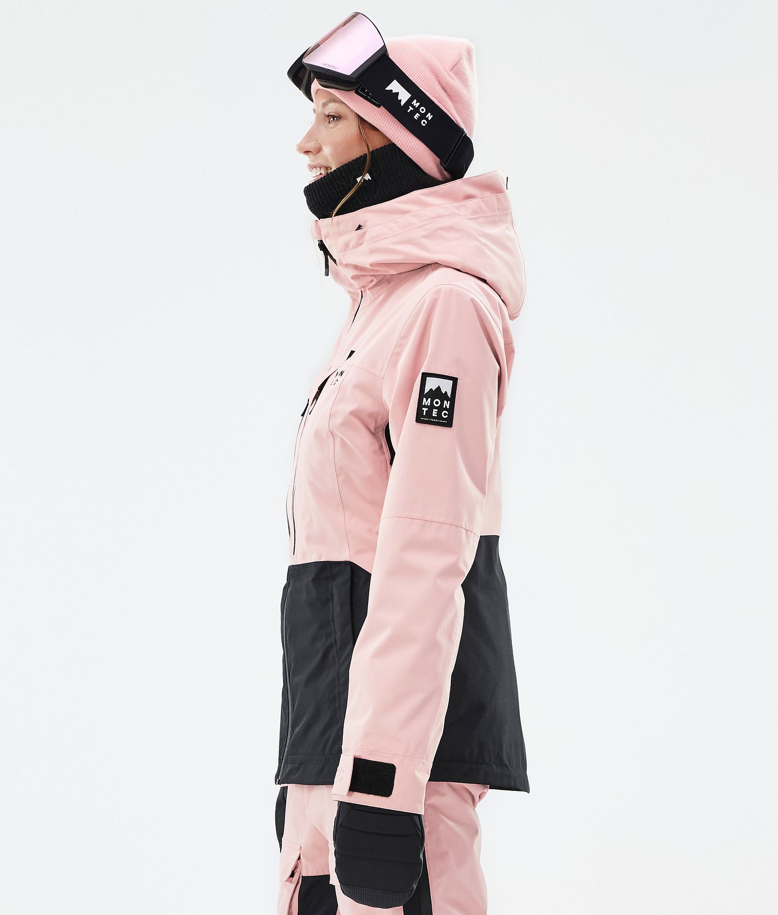 Montec Moss W Chaqueta Esquí Mujer Soft Pink/Black, Imagen 6 de 10