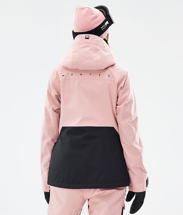 Montec Moss W Veste Snowboard Femme Soft Pink/Black