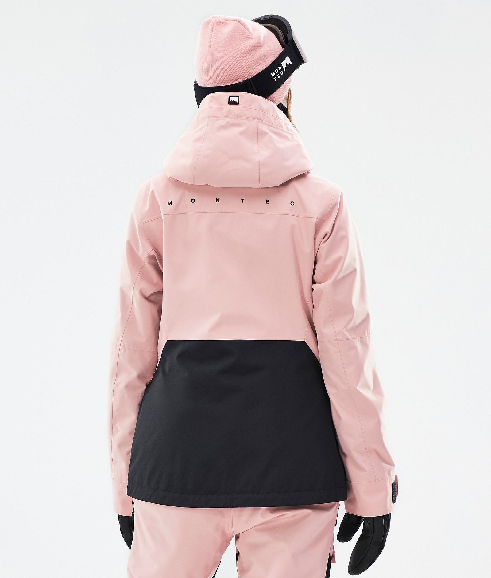 Montec Moss W Veste de Ski Femme Soft Pink/Black, Image 7 sur 10