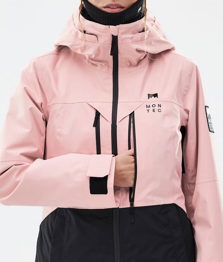 Montec Moss W Ski jas Dames Soft Pink/Black, Afbeelding 9 van 10