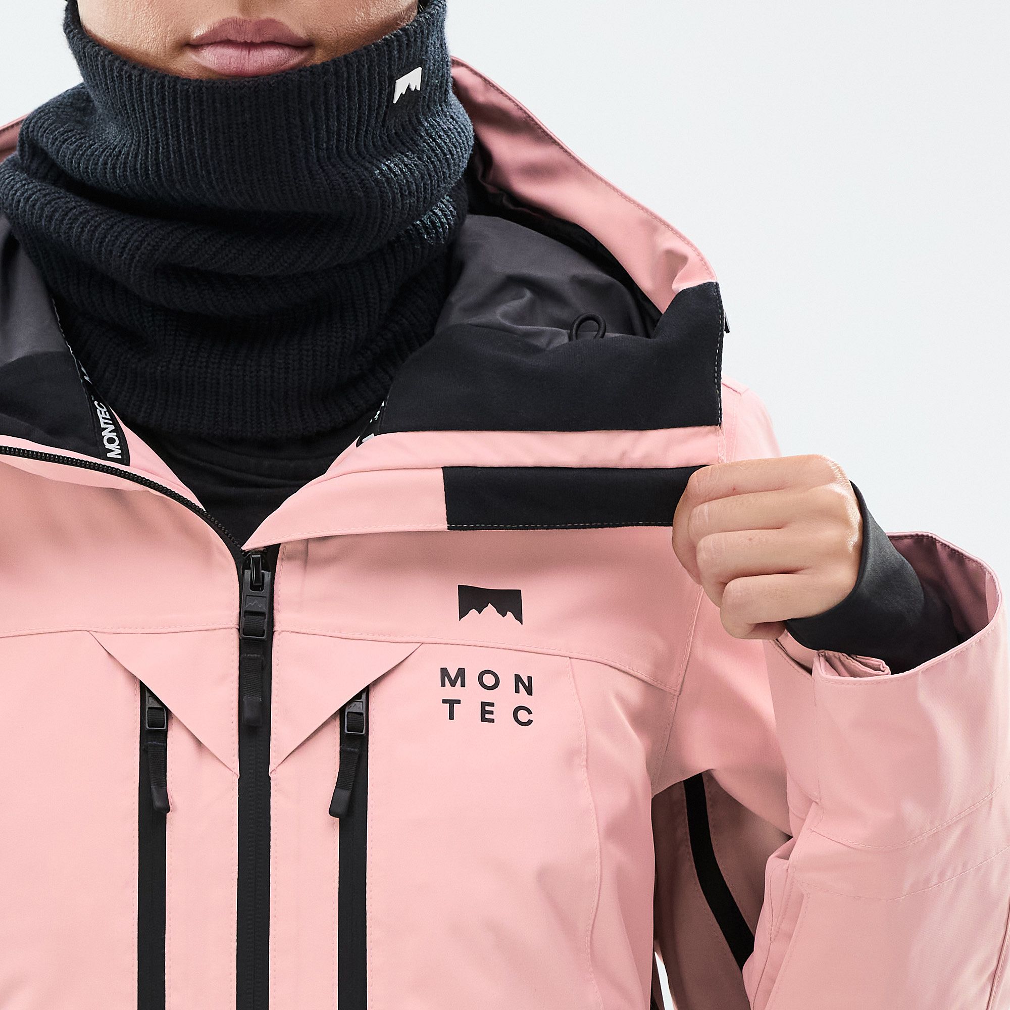 Montec Moss W Ski Jacket Women Soft Pink/Black | Ridestore.com