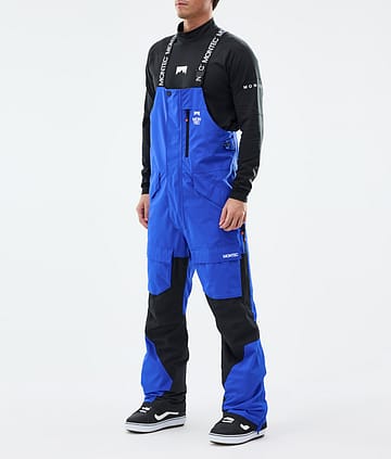 Montec Fawk Pantaloni Snowboard Uomo Cobalt Blue/Black