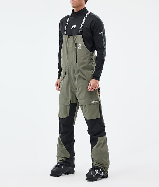 Montec Fawk Ski Pants Men Greenish/Black