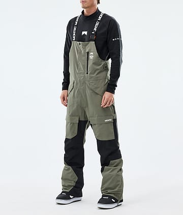 Montec Fawk Pantalon de Snowboard Greenish/Black