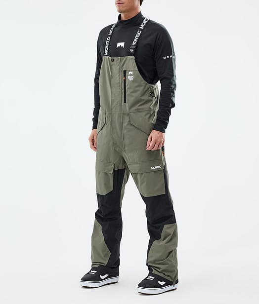 Montec Fawk Snowboard Broek Heren Greenish/Black