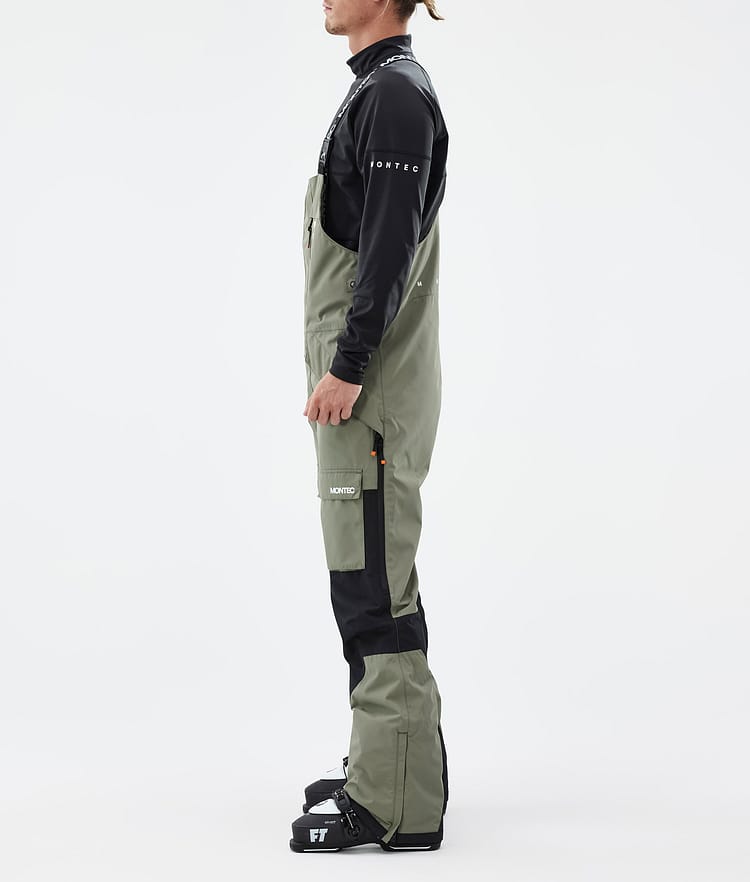 Montec Fawk Pantaloni Sci Uomo Greenish/Black - Verde