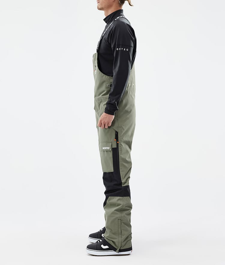 Montec Fawk Snowboard Pants Men Light Grey/Black/Greenish