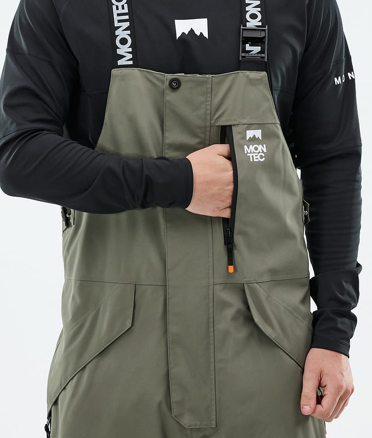 Montec Fawk Snowboard Broek Heren Greenish/Black, Afbeelding 5 van 6