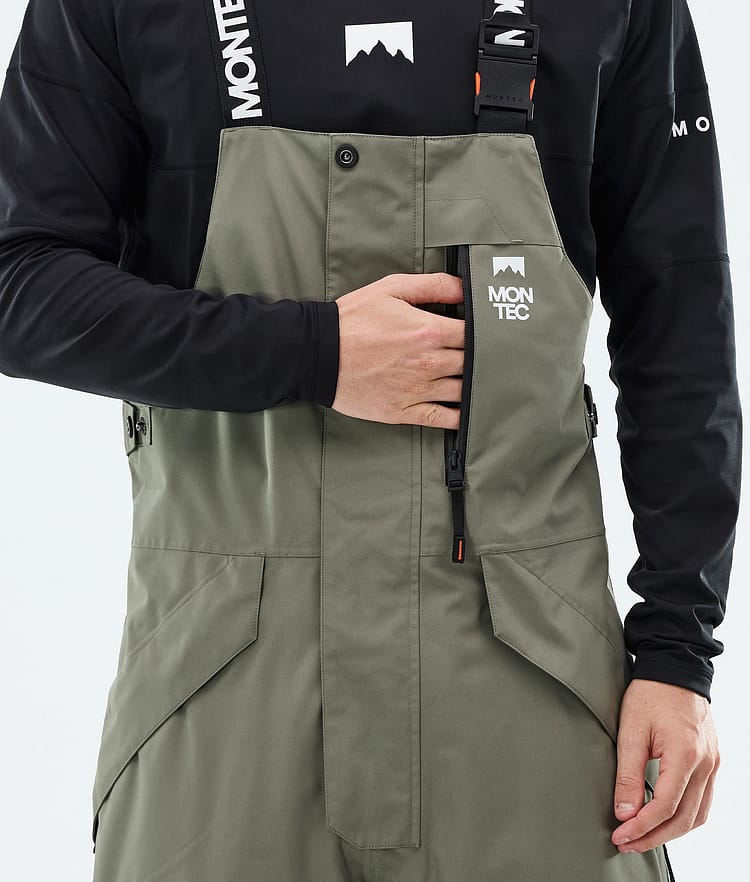 Montec Fawk Snowboard Broek Heren Greenish/Black, Afbeelding 5 van 6