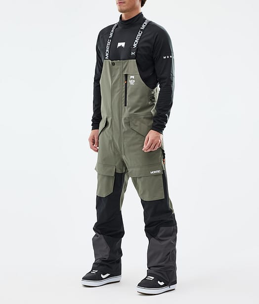 Montec Fawk Snowboard Broek Heren Greenish/Black/Phantom