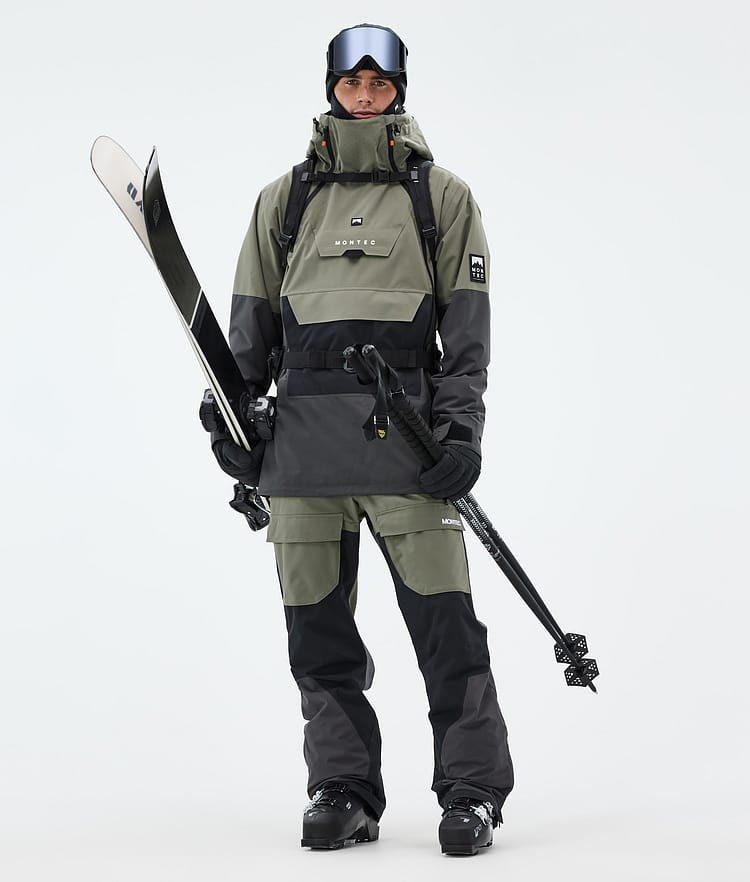 Montec Fawk Ski Pants Men Greenish/Black/Phantom, Image 2 of 7