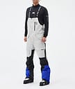 Montec Fawk Ski Pants Men Light Grey/Black/Cobalt Blue