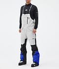 Montec Fawk Pantalon de Ski Homme Light Grey/Black/Cobalt Blue, Image 1 sur 7