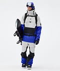 Montec Fawk Spodnie Snowboardowe Mężczyźni Light Grey/Black/Cobalt Blue